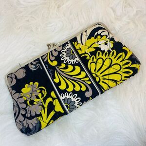 Vera Bradley Quilted Printed Canvas Clutch